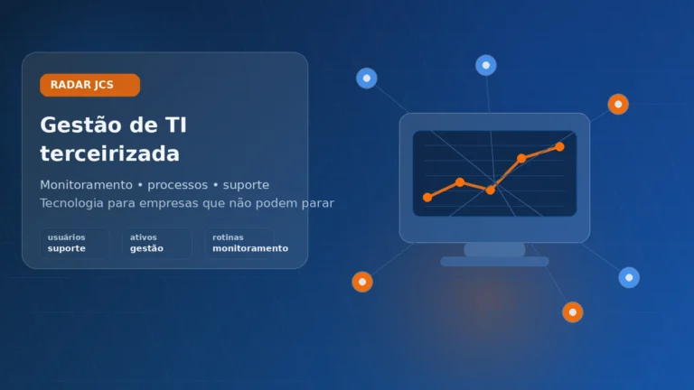 Gestão de TI terceirizada para empresas